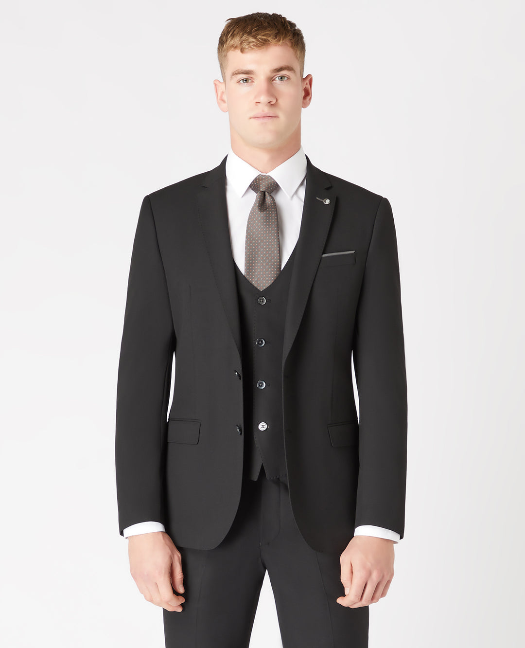 Remus Uomo – Slim Fit – Black – Luca Mix &amp; Match Suit Jacket