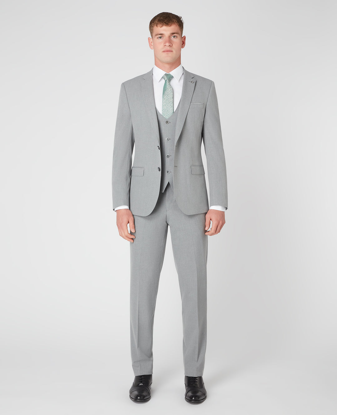 Remus Uomo – Slim Fit – Light Grey– Luca Mix &amp; Match Suit Jacket