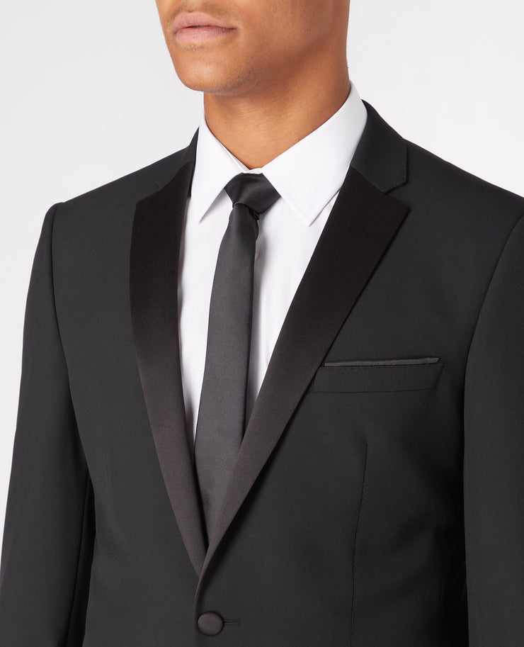 Remus Uomo Slim Fit Black Rocco Separates Suit Jacket