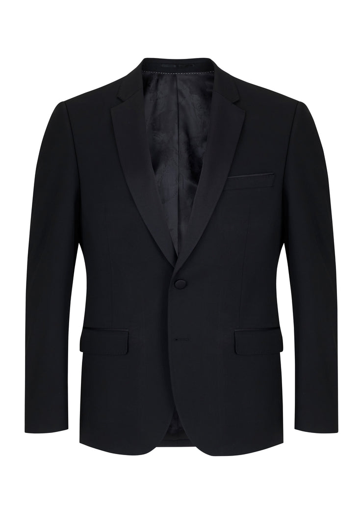 Remus Uomo Tapered Fit Black Paco Separates Suit Jacket