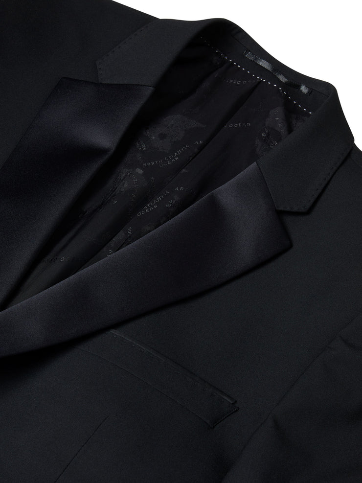 Remus Uomo Tapered Fit Black Paco Separates Suit Jacket