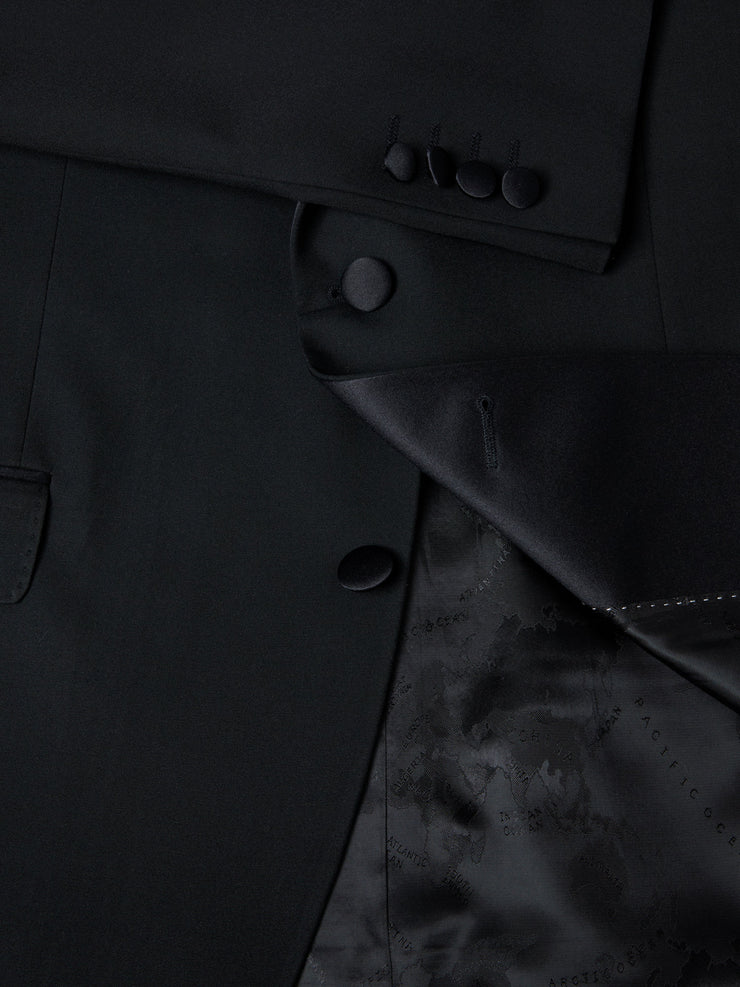 Remus Uomo Tapered Fit Black Paco Separates Suit Jacket