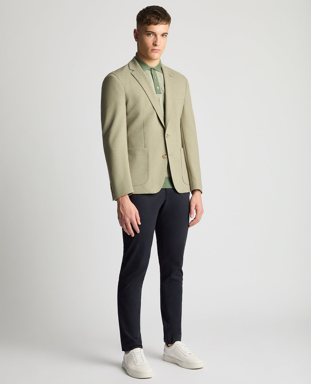 Remus Uomo – Slim Fit – Green – Napoli Jersey Jacket