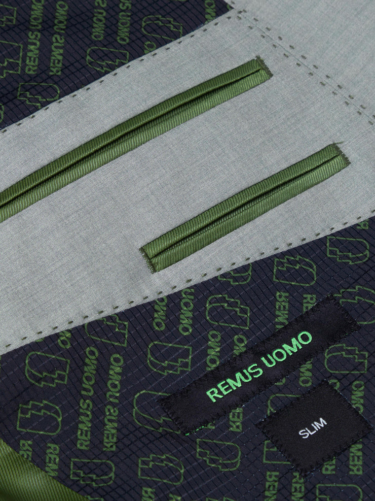 Remus Uomo – Slim Fit – Light Green – Massa Suit Jacket