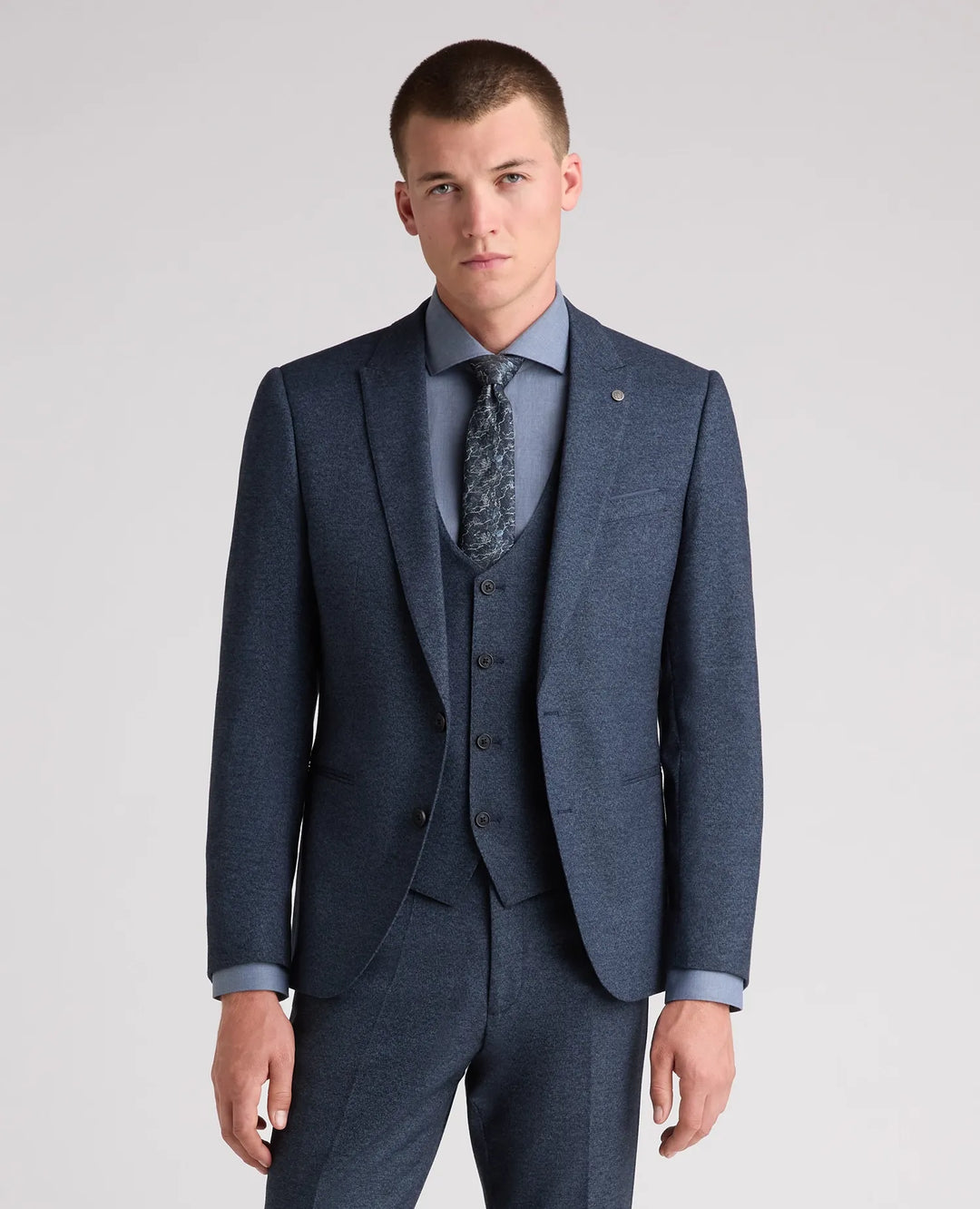 Monza J Slim Fit Suit Jacket – Blue