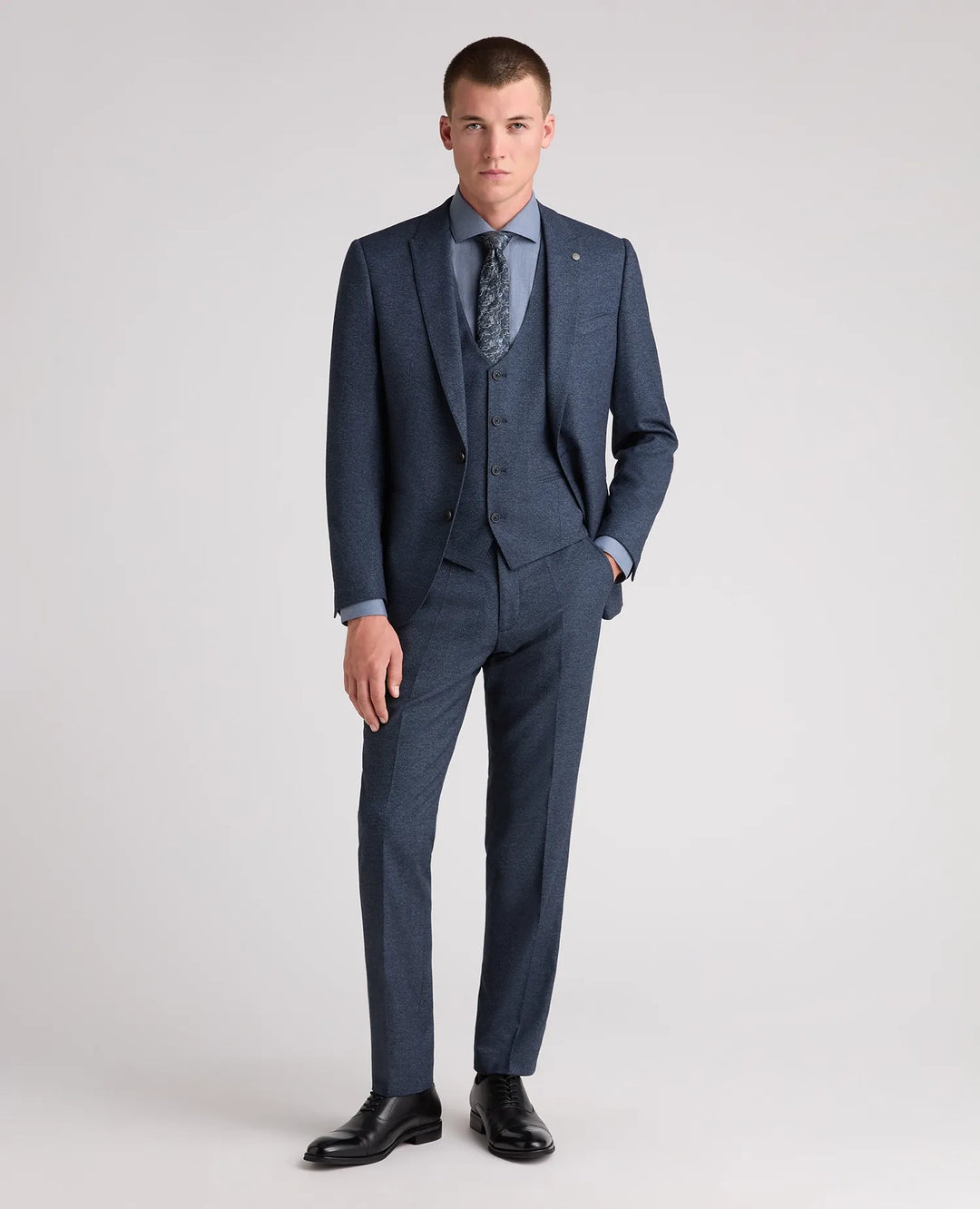 Monza J Slim Fit Suit Jacket – Blue