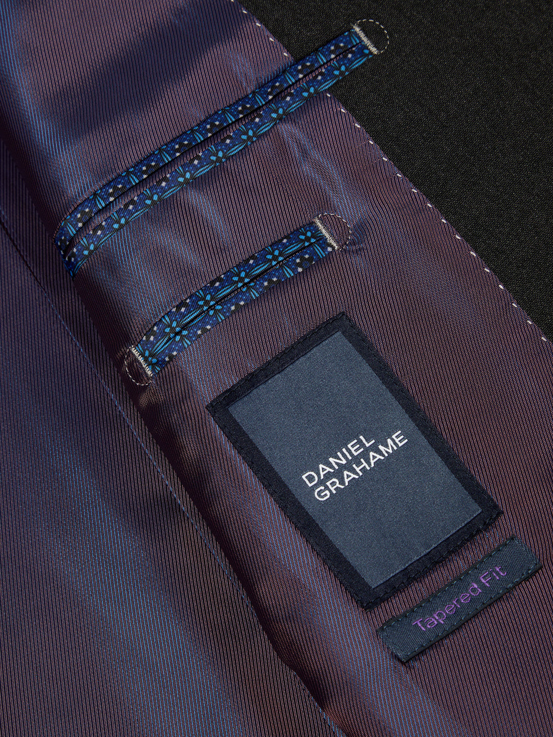 Daniel Grahame – Charcoal Dale Tapered Fit Suit Jacket