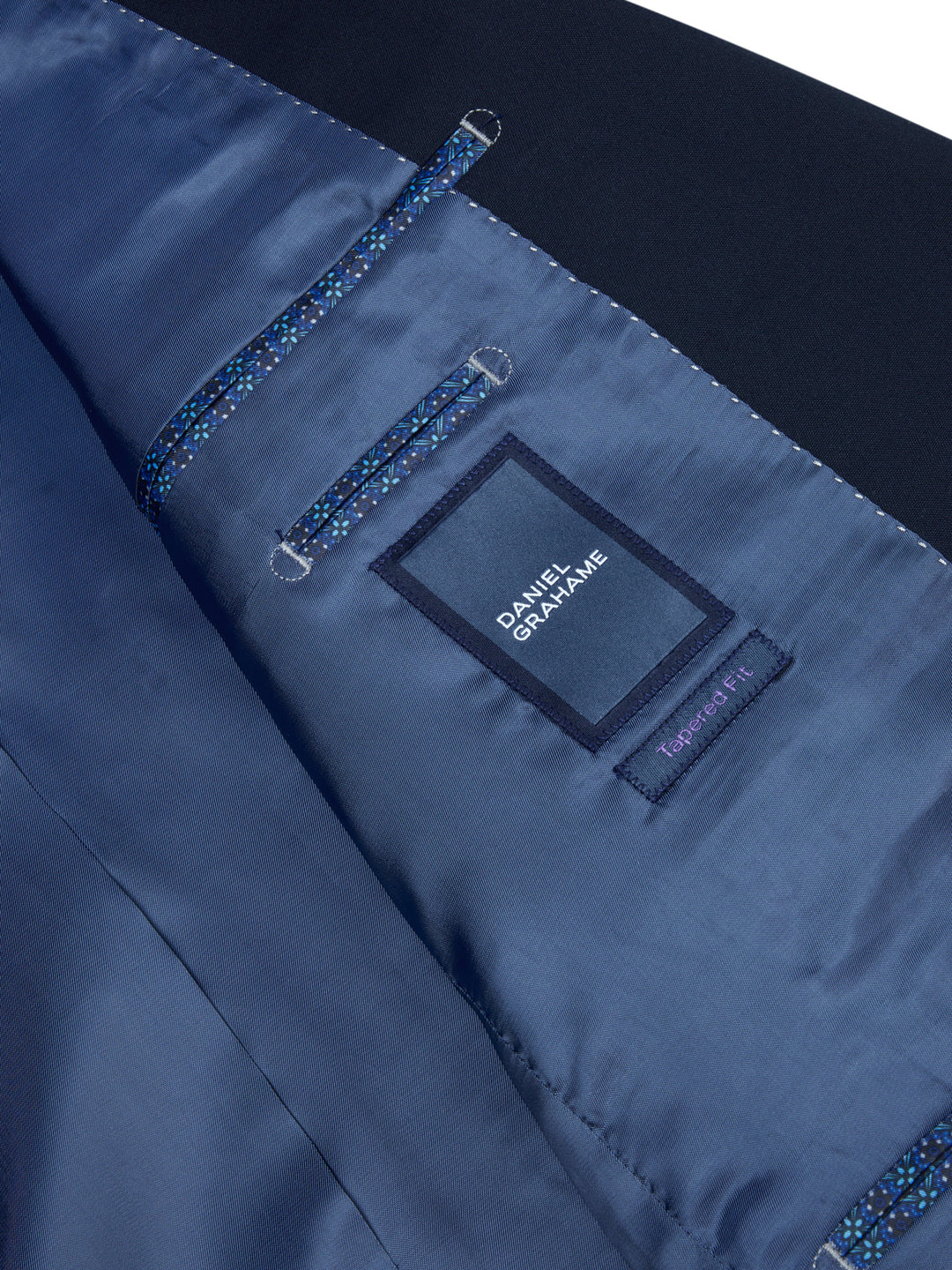 Daniel Grahame – Navy Dale Tapered Fit Suit Jacket