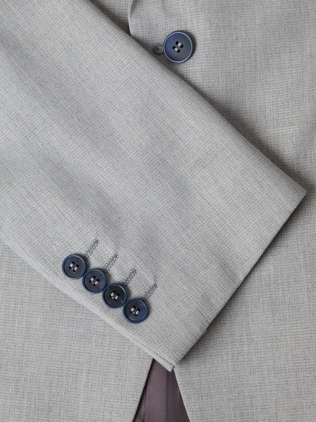 Daniel Grahame Tapered Fit Light Grey Dale Suit Jacket