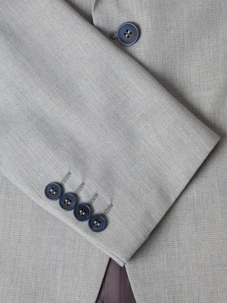 Daniel Grahame Tapered Fit Light Grey Dale Suit Jacket