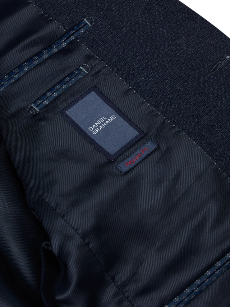 Daniel Grahame – Regular Fit – Blue Check – Dawson Sports Jacket