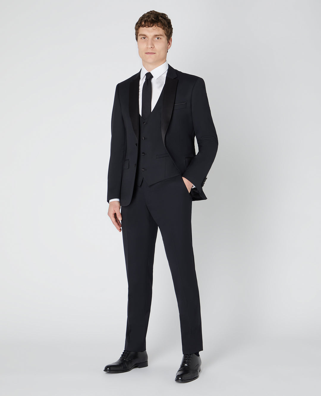 Remus Uomo - Tapered Fit - Black - Paco Mix &amp; Match Suit Jacket