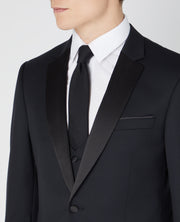 Remus Uomo Tapered Fit Black Paco Mix & Match Suit Jacket