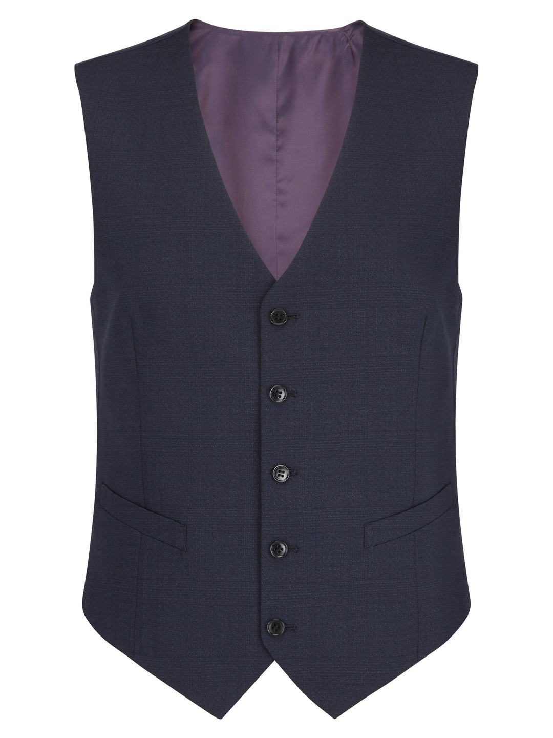 Daniel Grahame Navy Dale Mix + Match Waistcoat