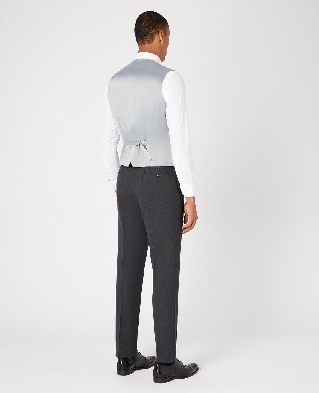 Remus Uomo – Tapered Fit – Palucci - Dark Grey - Mix &amp; Match Waistcoat