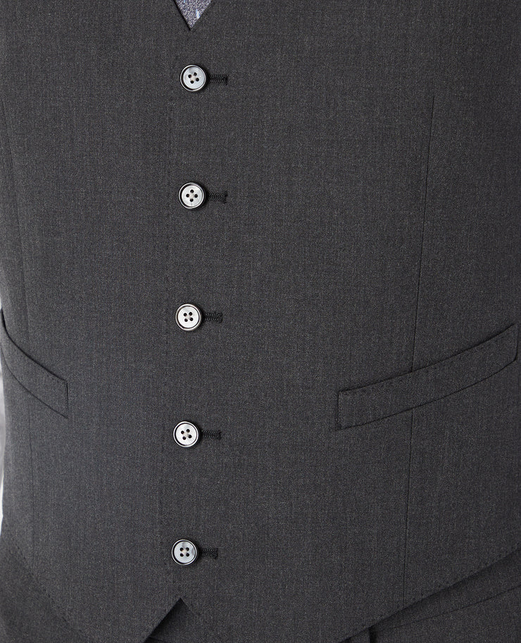 Remus Uomo Palucci Waistcoat Charcoal