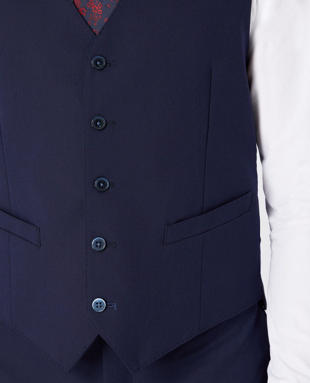 Remus Uomo – Tapered Fit – Palucci - French Navy - Mix &amp; Match Waistcoat