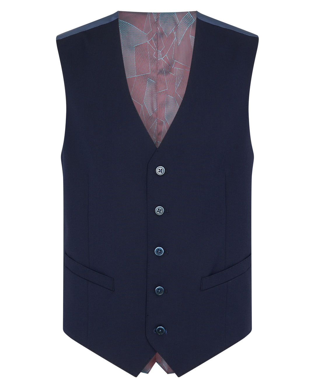 Remus Uomo – Tapered Fit – Palucci - French Navy - Mix &amp; Match Waistcoat
