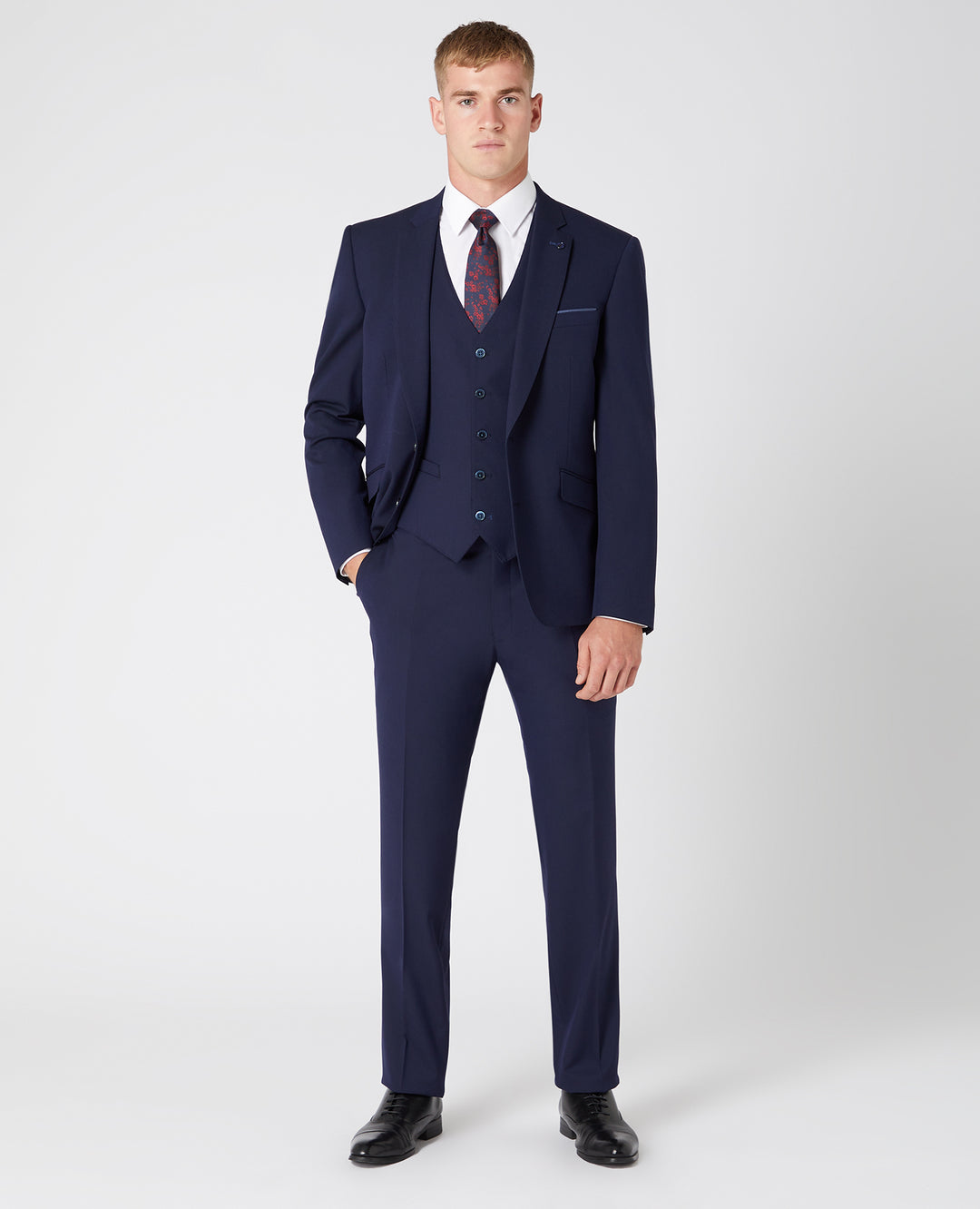 Remus Uomo – Slim Fit – French Navy – Luca Suit Waistcoat