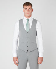 Remus Uomo Luca Light Grey Waistcoat