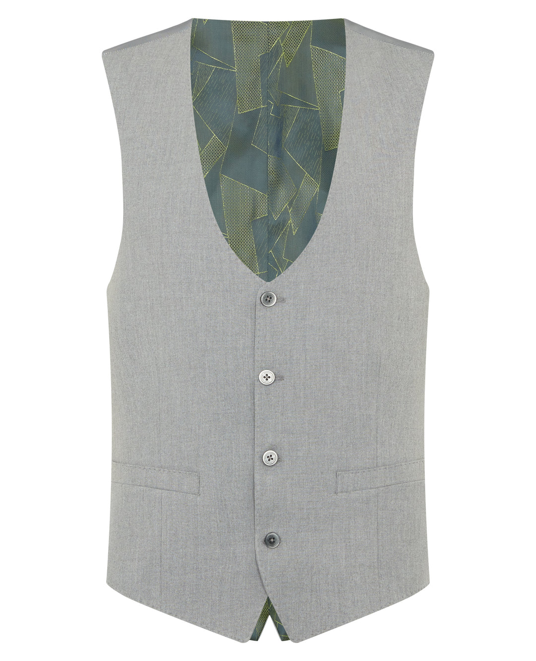 Remus Uomo – Slim Fit – Light Grey – Luca Suit Waistcoat