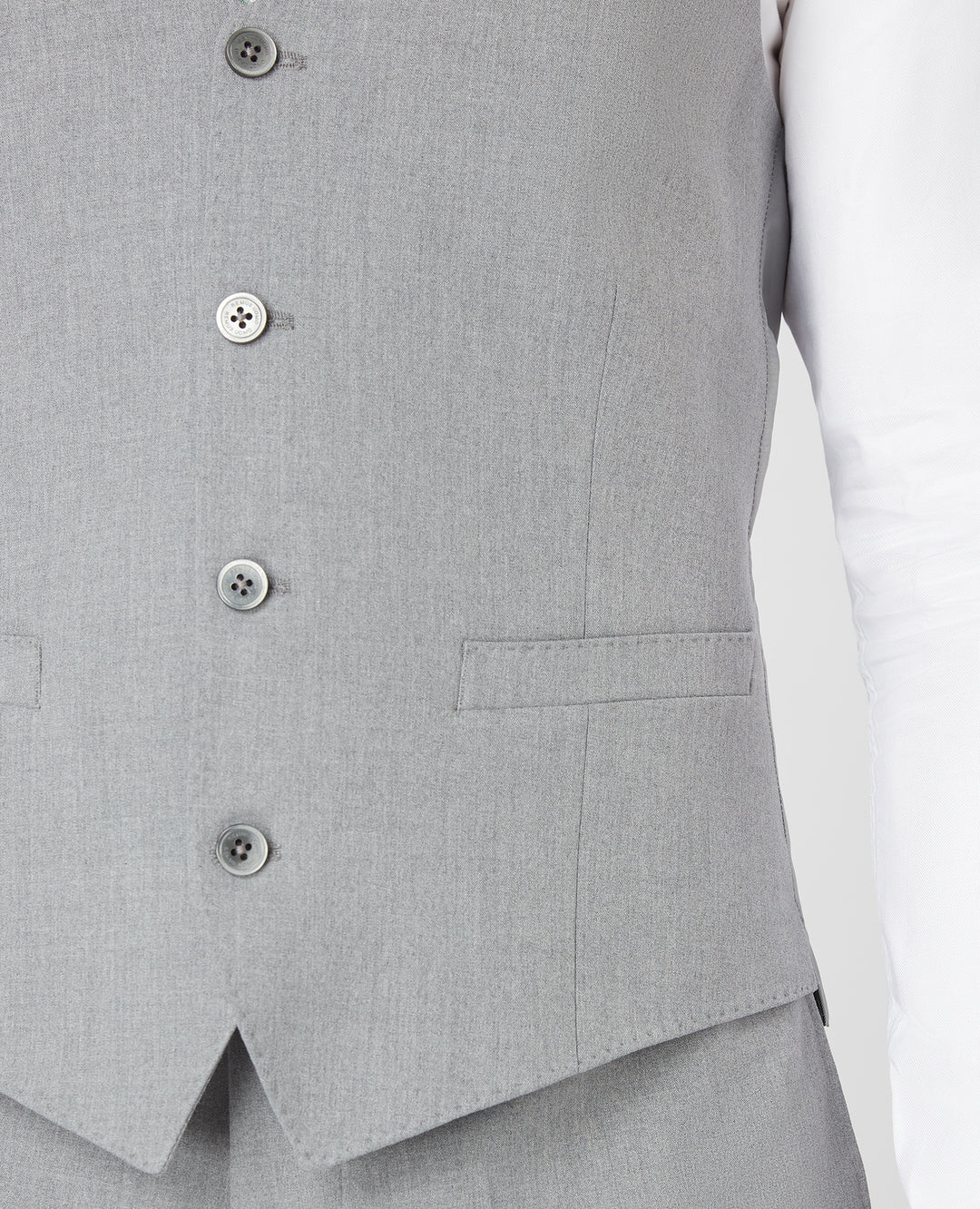 Remus Uomo – Slim Fit – Light Grey – Luca Suit Waistcoat