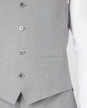 Remus Uomo Luca Light Grey Waistcoat