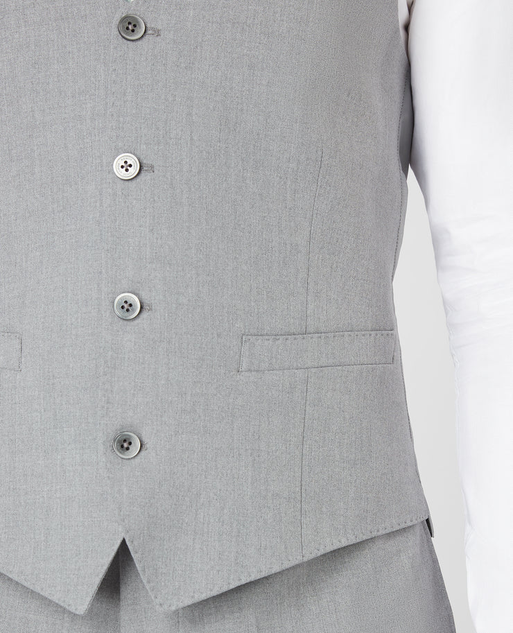 Remus Uomo Luca Light Grey Waistcoat