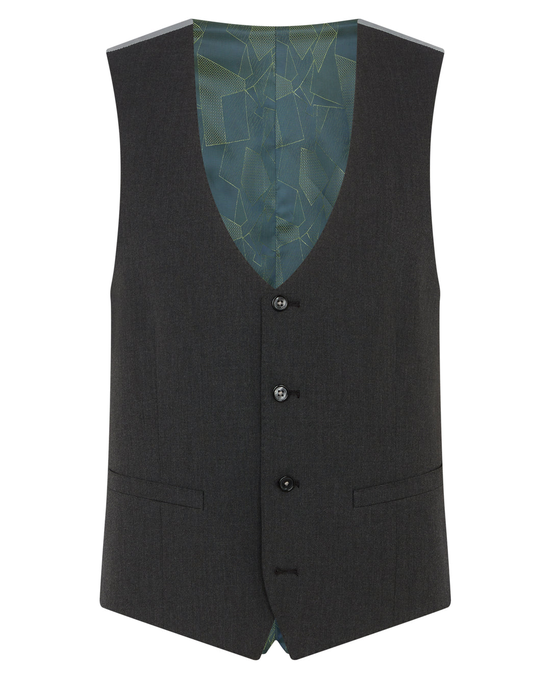 Remus Uomo – Slim Fit – Dark Grey– Luca Suit Waistcoat