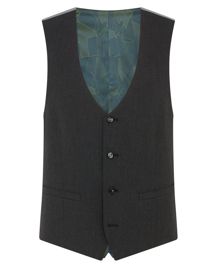 Remus Uomo Luca Charcoal Waistcoat