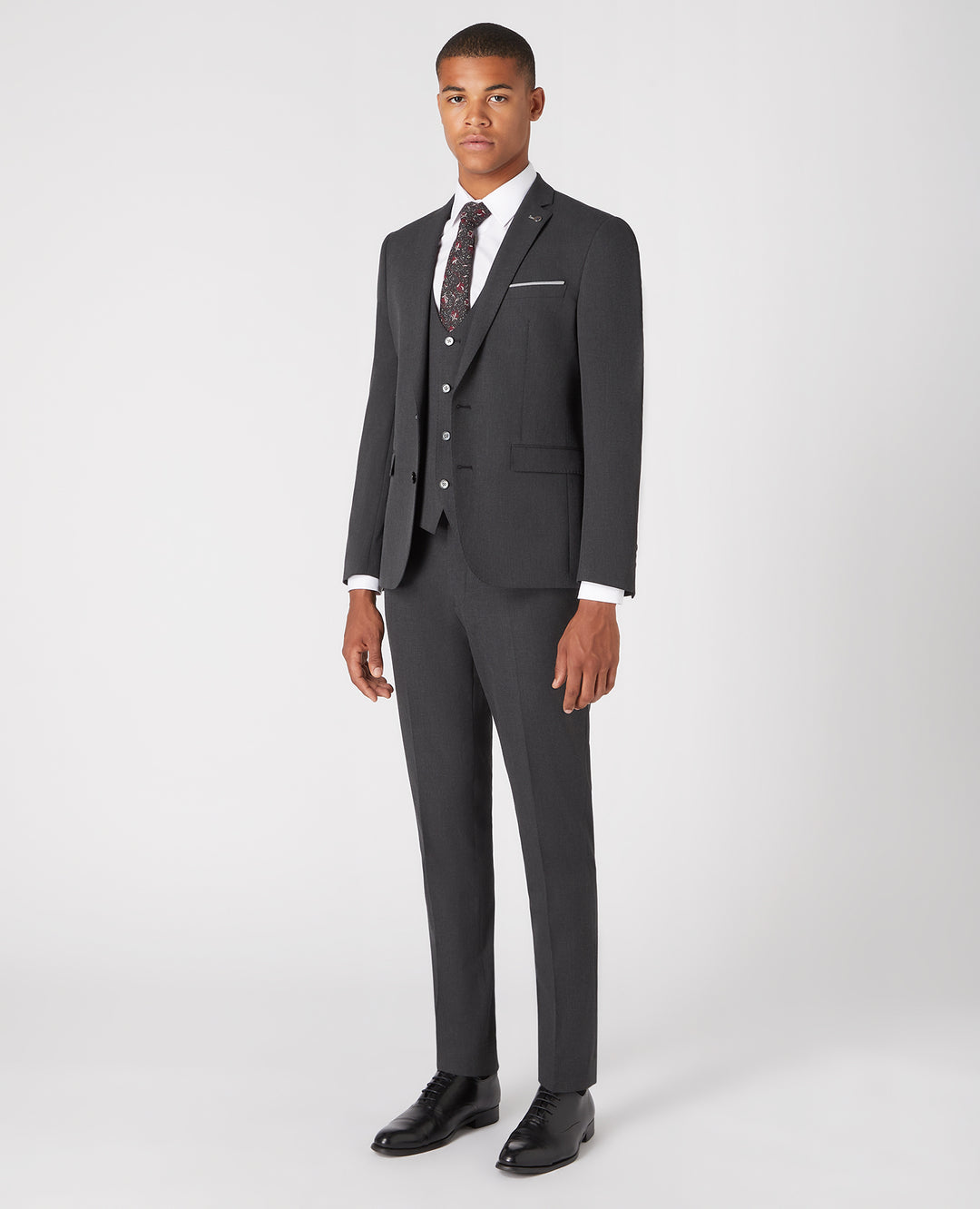 Remus Uomo – Slim Fit – Dark Grey– Luca Suit Waistcoat