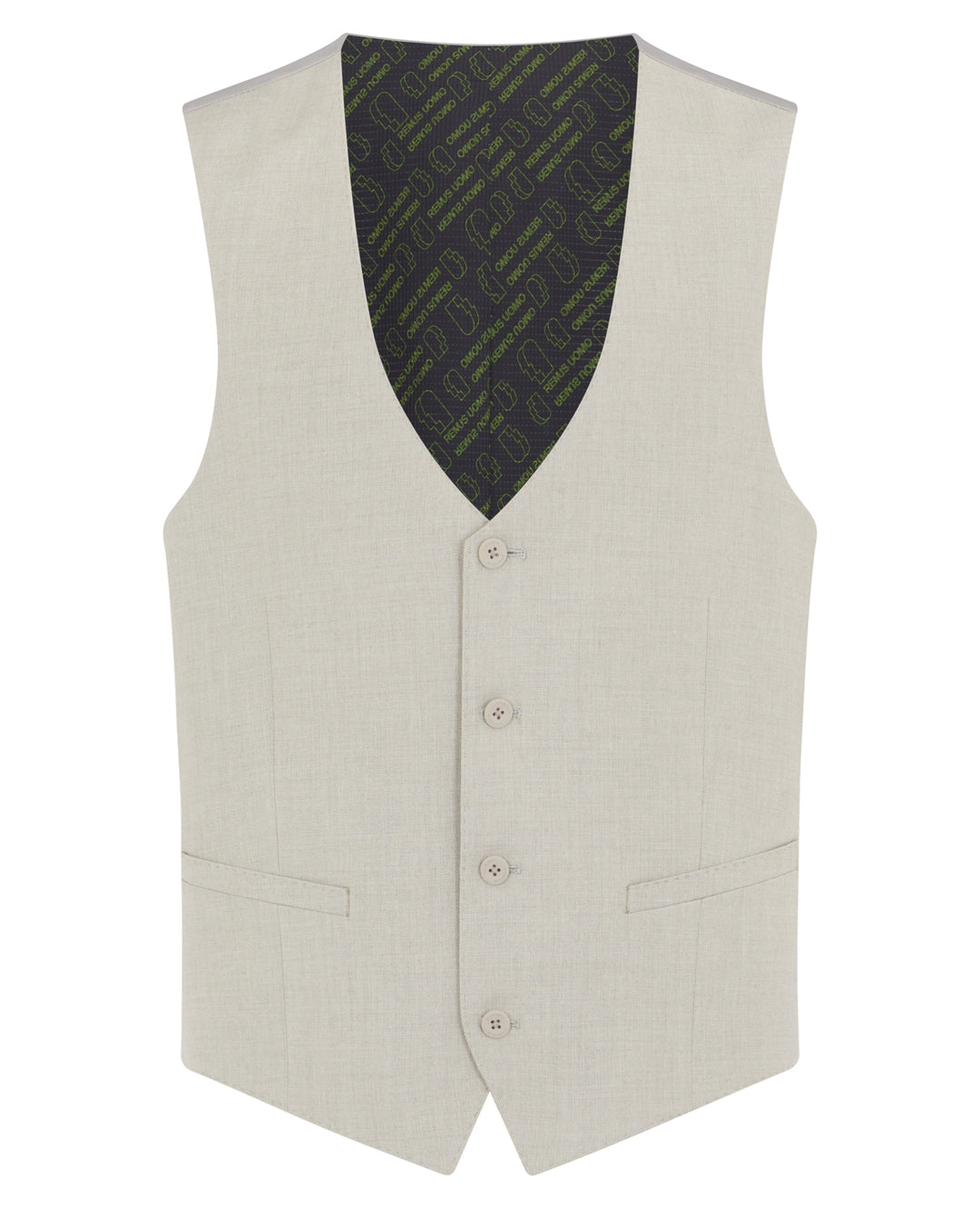 Remus Uomo – Slim Fit – Stone – Mario Suit Waistcoat