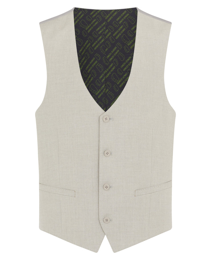 Remus Uomo – Slim Fit – Stone – Mario Suit Waistcoat