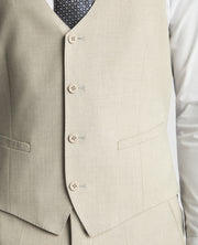 Remus Uomo – Slim Fit – Stone – Mario Suit Waistcoat