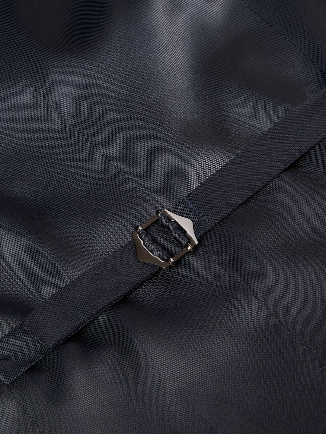 Dale Tapered Check Suit Waistcoat – Navy