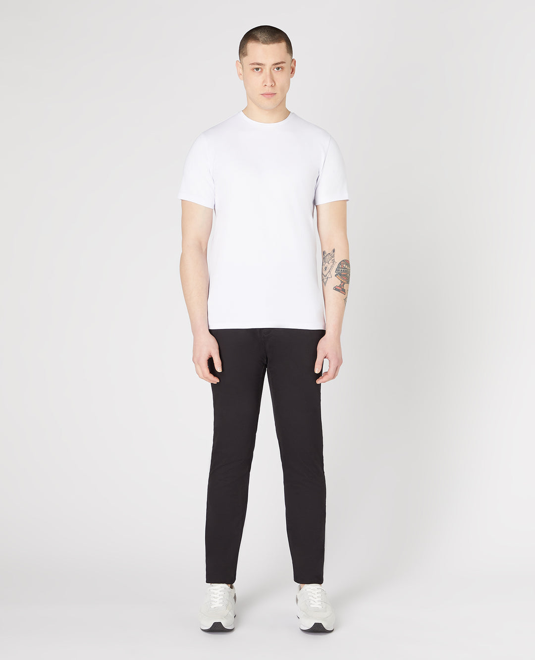 Remus Uomo – Emilio Slim Leg Chinos – Black