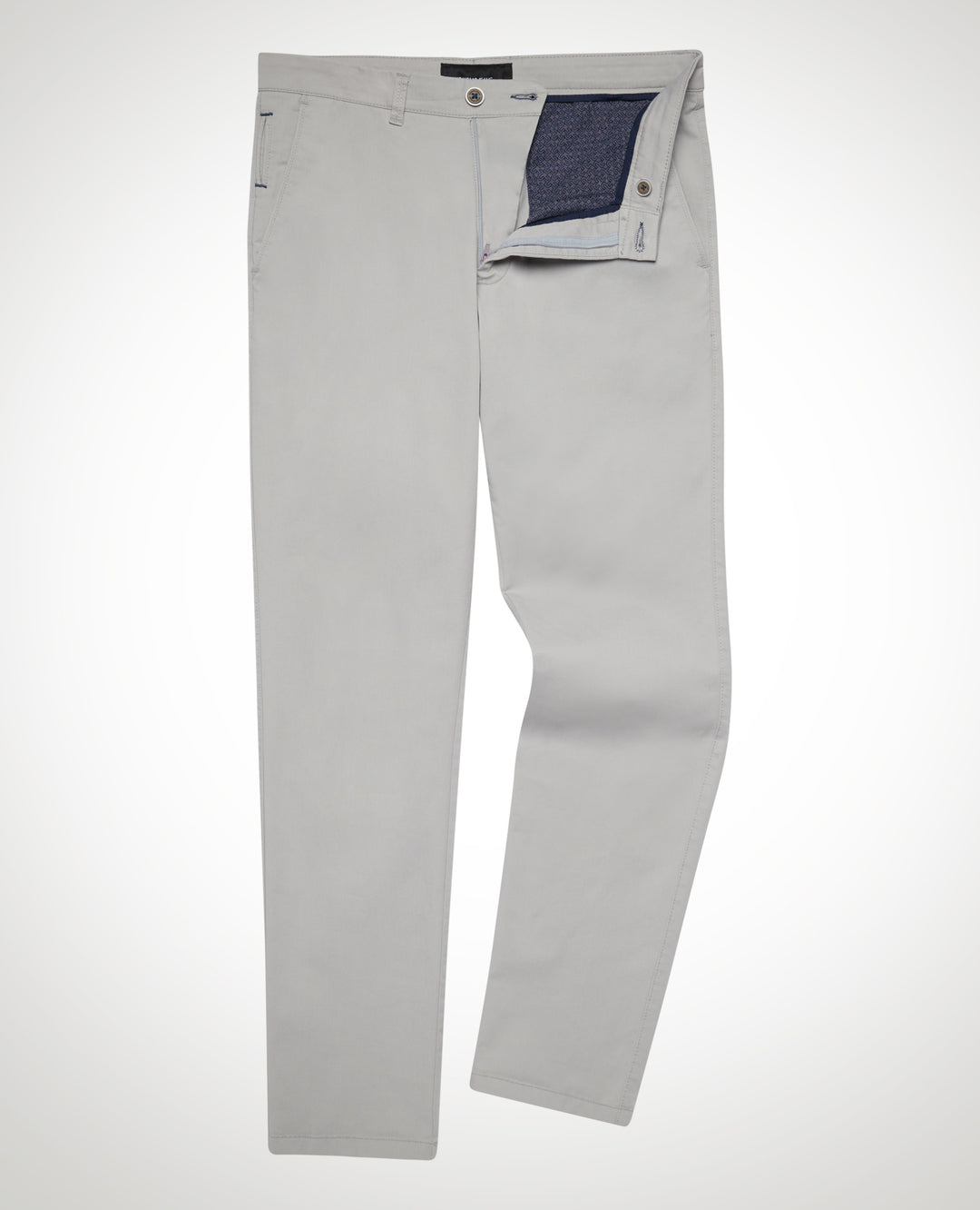Remus Uomo – Emilio Slim Leg Chinos – Light Grey