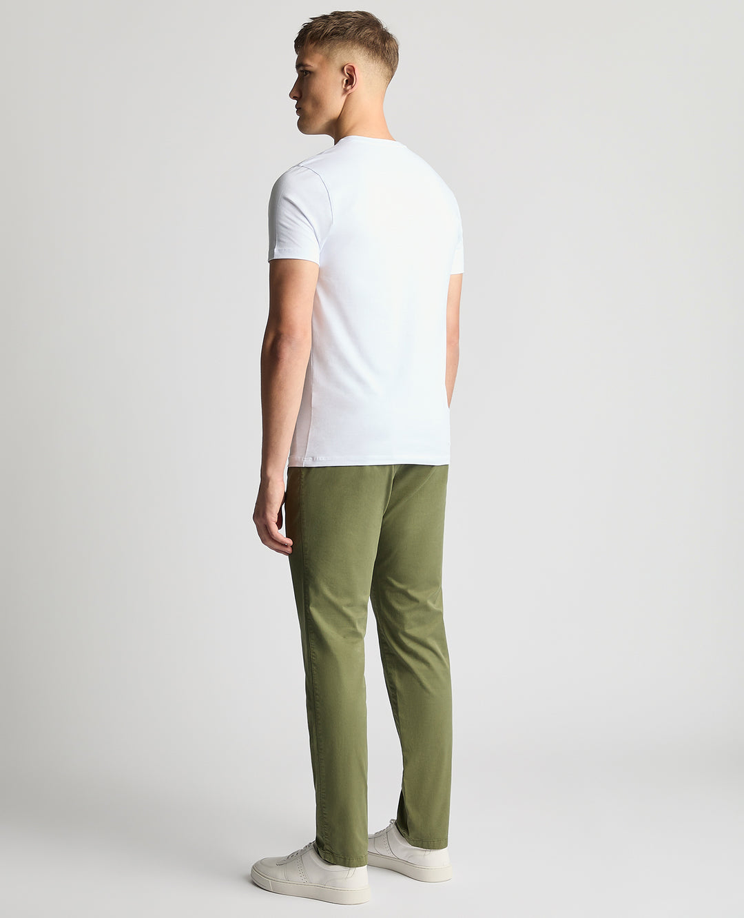 Remus Uomo – Emilio Slim Leg Chinos – Olive