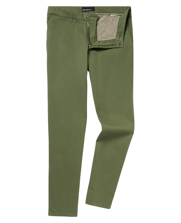 Remus Uomo Emilio Olive Chinos