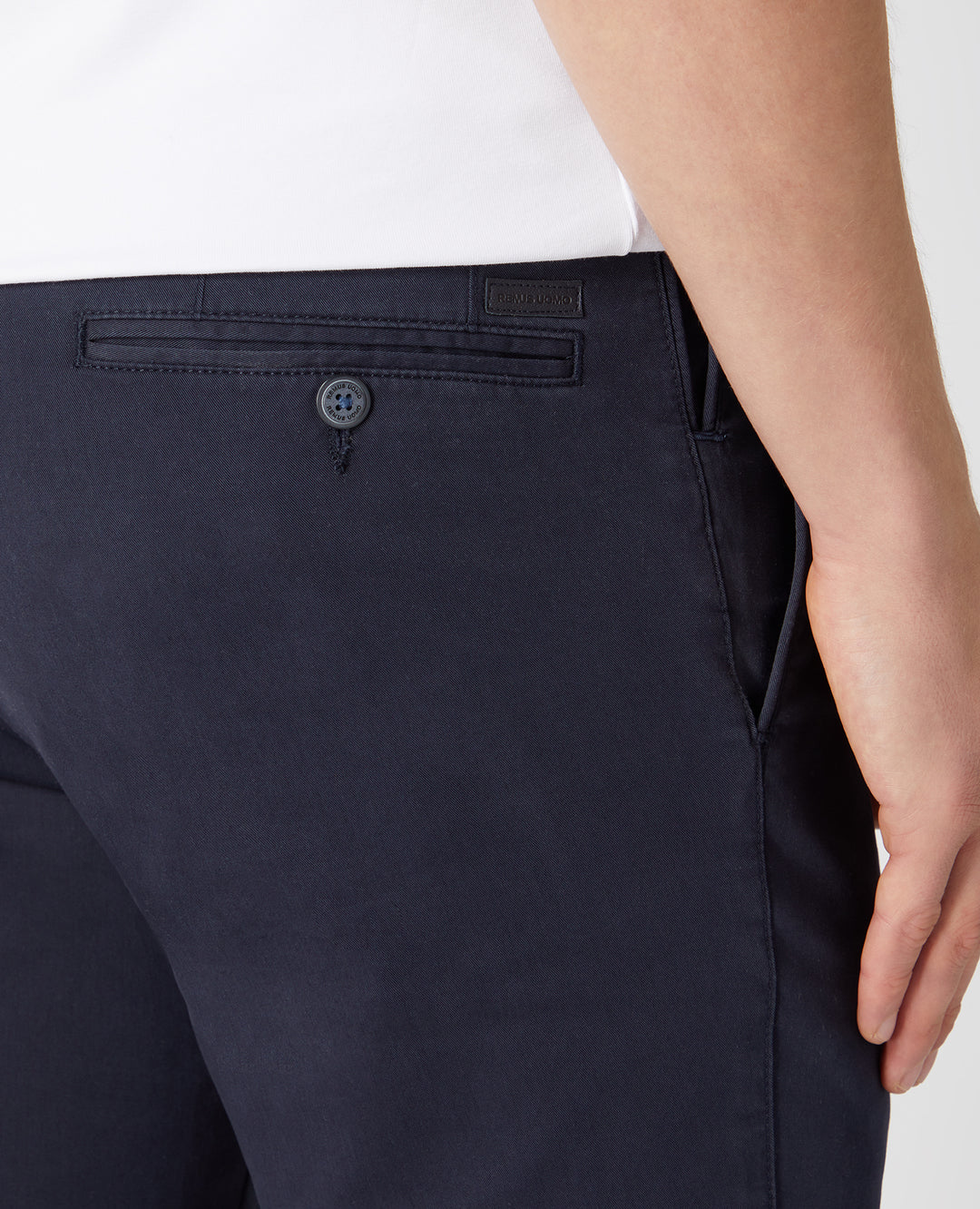 Remus Uomo – Emilio Slim Leg Chinos – Navy