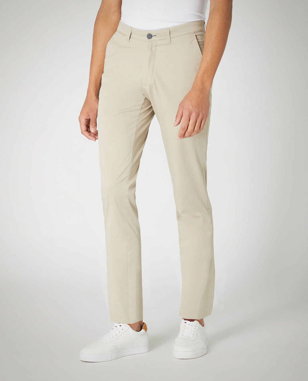 Remus Uomo – Emilio Slim Leg Chinos – Oatmeal