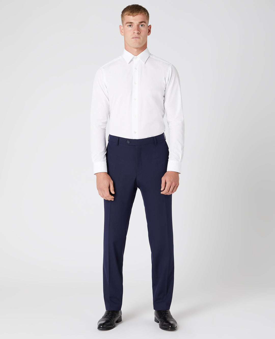 Remus Uomo Palucci Mix &amp; Match Tapered Trousers French Navy