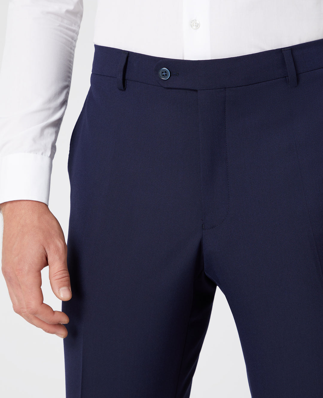 Remus Uomo Palucci Mix &amp; Match Tapered Trousers French Navy