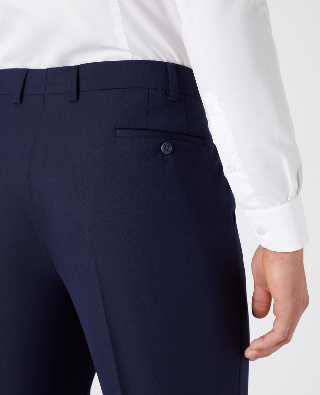 Remus Uomo Palucci Mix &amp; Match Tapered Trousers French Navy