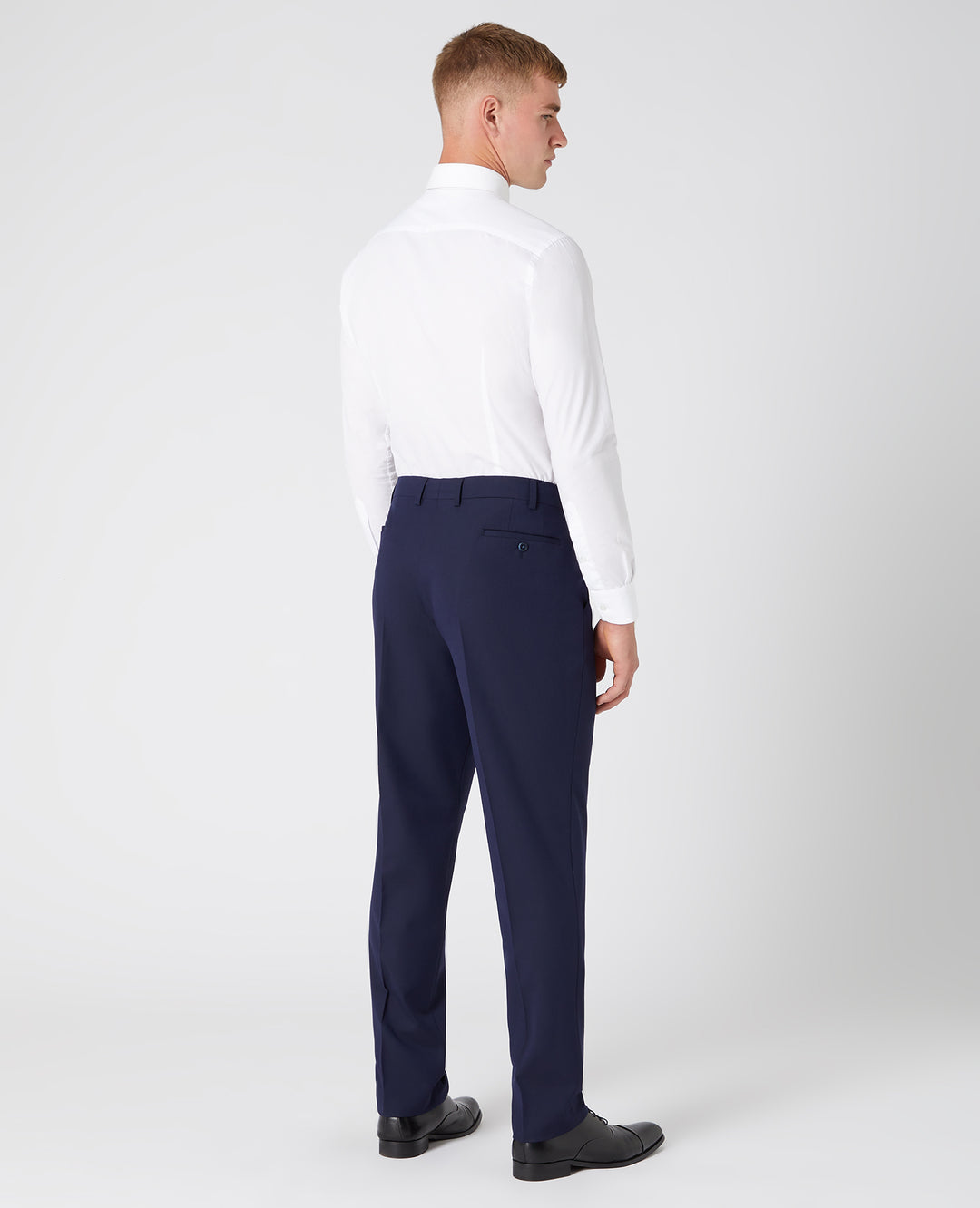 Remus Uomo Palucci Mix &amp; Match Tapered Trousers French Navy