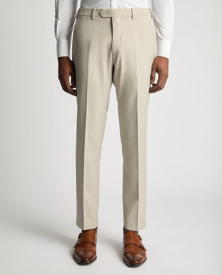 Remus Uomo – Slim Fit – Stone – Mario Suit Trousers