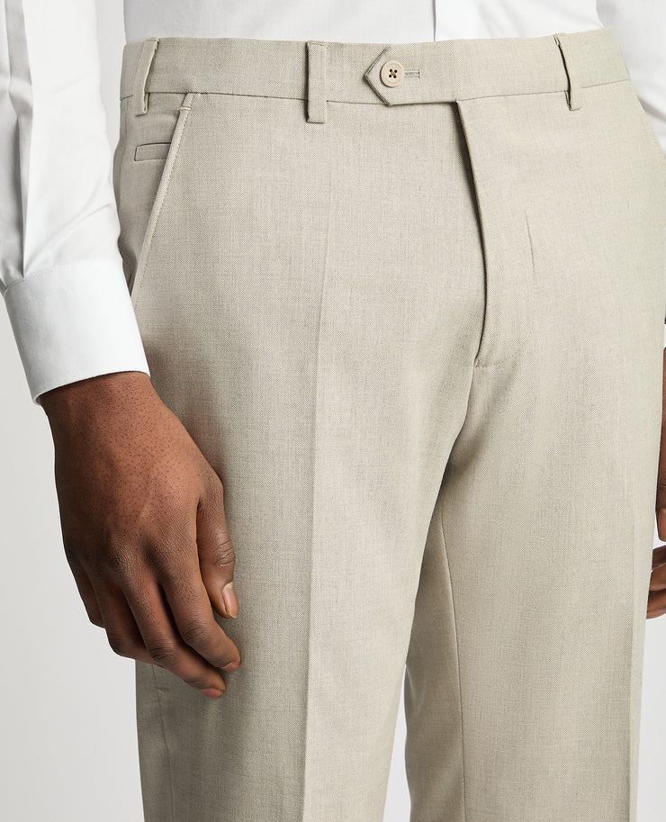 Remus Uomo – Slim Fit – Stone – Mario Suit Trousers