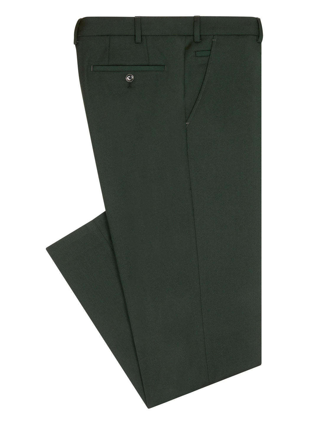 Massa J Slim Fit Mix &amp; Match Suit Trousers – Dark Green