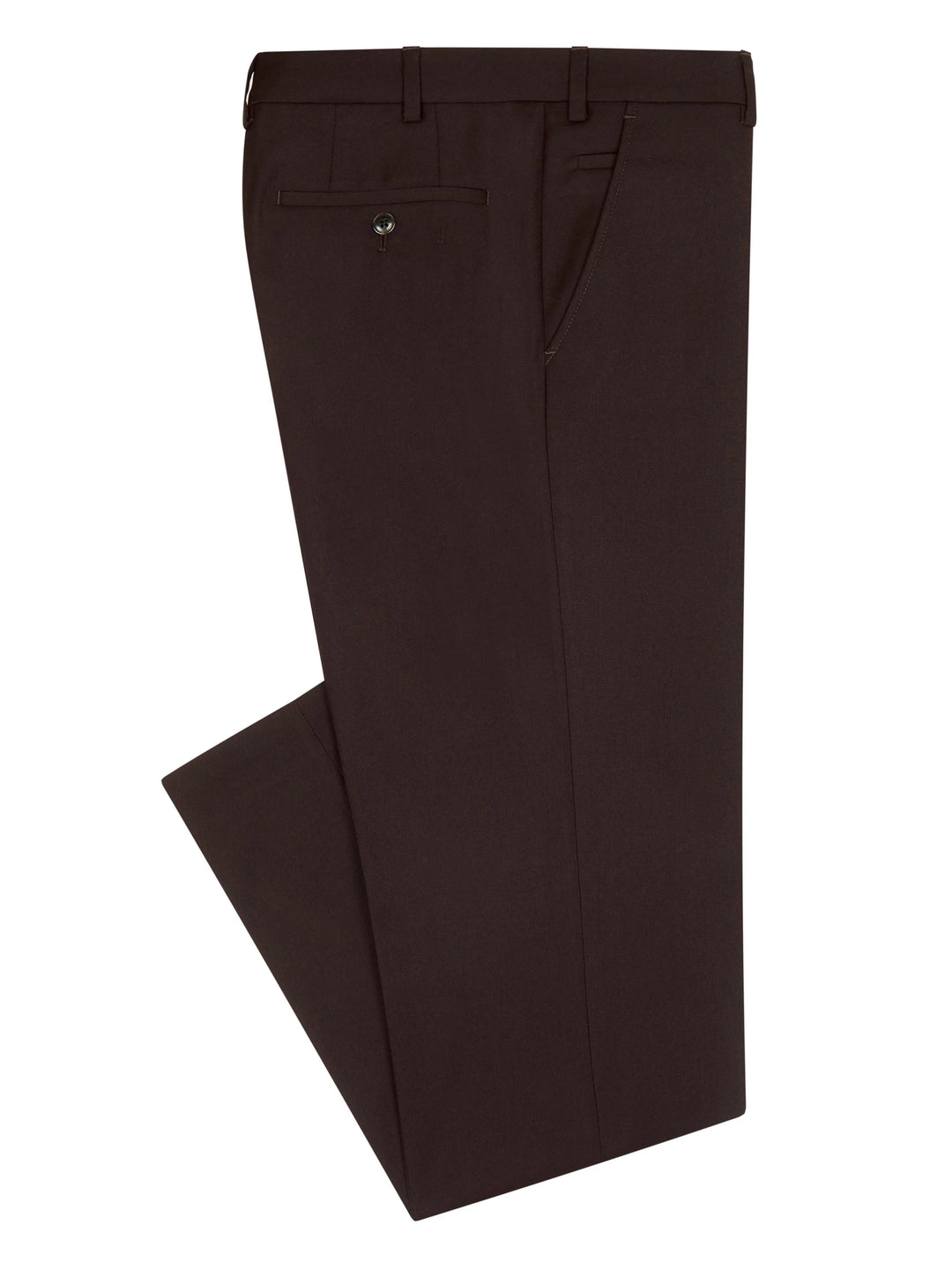 Massa J Slim Fit Mix &amp; Match Suit Trousers – Dark Red