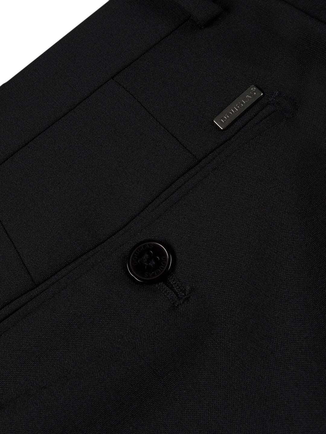 Douglas – Regular Fit – Black – Biarritz Formal Trousers